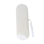 Toothbrush holder for travel, white color, model R01DA